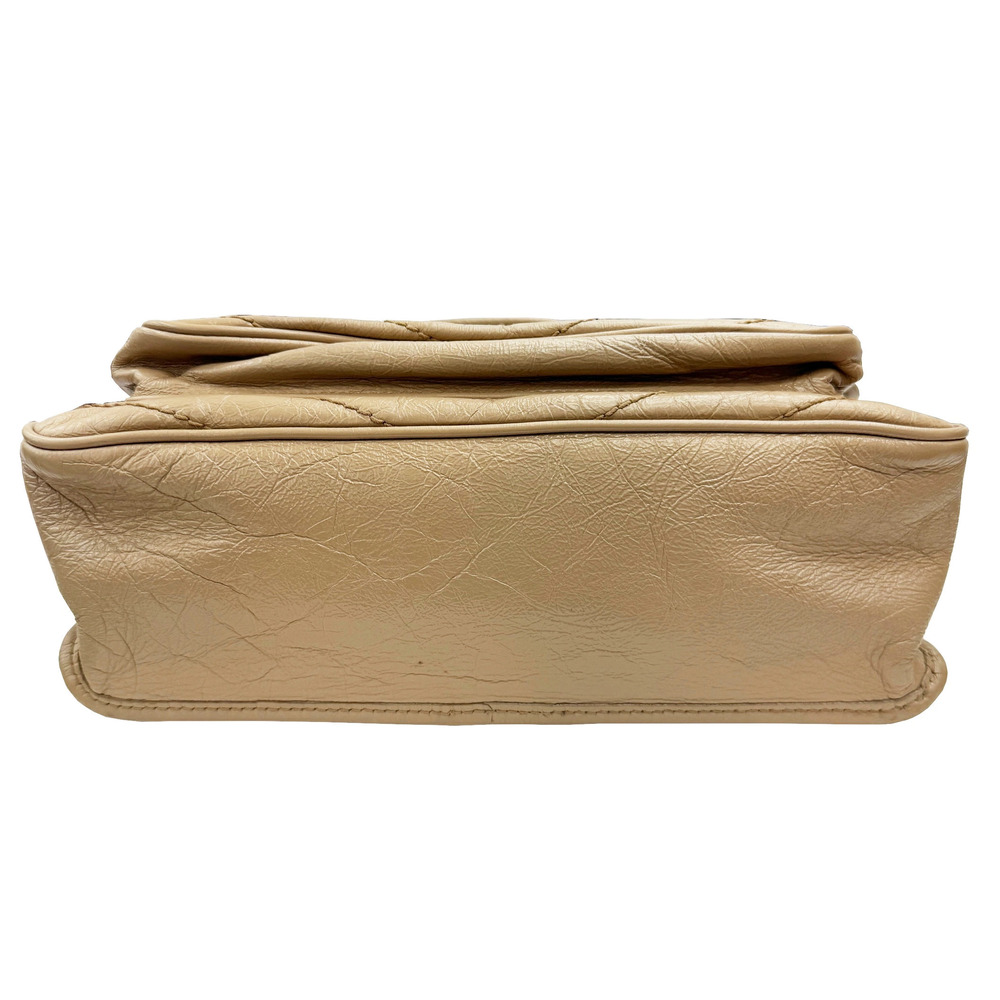 SAINT LAURENT Niki Chain Shoulder Bag Leather Beige - Picture 4 of 11